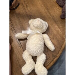 Baby GUND My First Teddy Bear Plush Stuffed Animal Cream Yellow Soft 14" W/ Tags